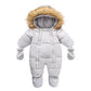 Macacão de Inverno com Capuz e Forro Polar — Bebé 3-24M