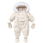 Macacão de Inverno com Capuz e Forro Polar — Bebé 3-24M